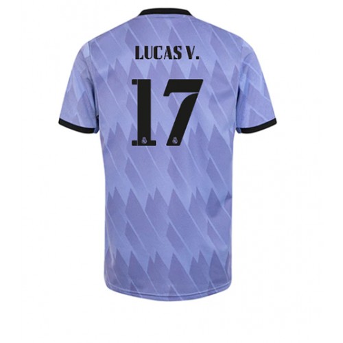 Real Madrid Lucas Vazquez #17 Bortedrakt 2022-23 Kortermet Real Madrid Lucas Vazquez #17 Bortedrakt 2022-23 Kortermet